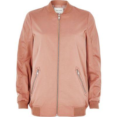 River Island Womens Dusty Bomber Jacket