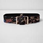 River Island Womens Print Jacquard Waistbelt
