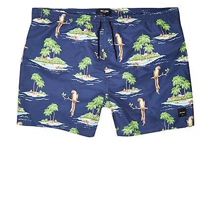 River Island Mens Only And Sons Big And Tall Swim Trunks