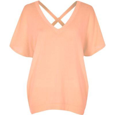 River Island Womens Cross Back Sweater
