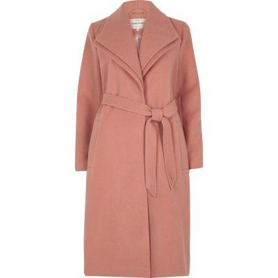 River Island Womens Double Collar Coat