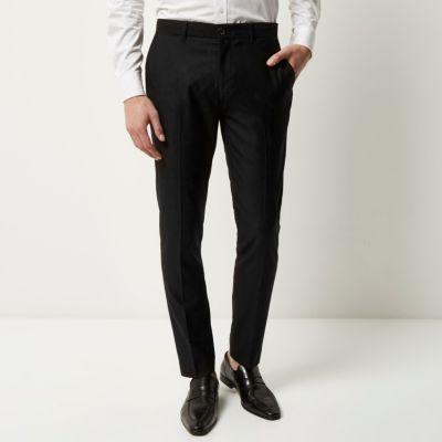 River Island Mens Skinny Smart Pants