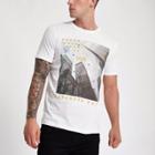 River Island Mens Jack And Jones Originals City Print T-shirt
