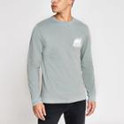 River Island Mens Mcmlvxii Long Sleeve Slim Fit T-shirt