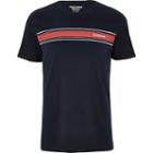 Mens Jack And Jones Logo Stripe T-shirt