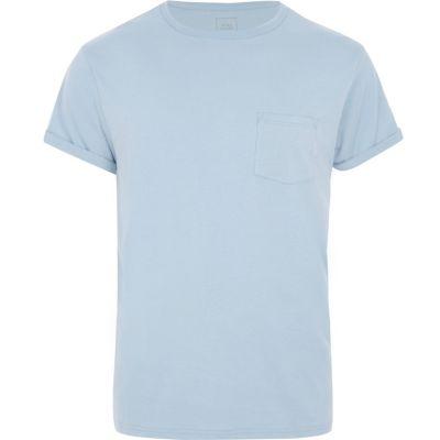 River Island Mens Big And Tall Pocket T-shirt