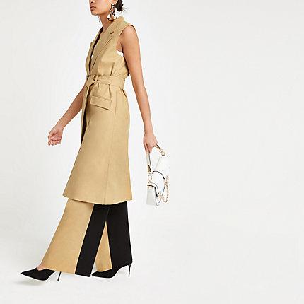 River Island Womens Sleeveless Trench Coat