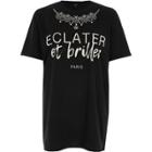 River Island Womens Necklace Print Boyfriend T-shirt