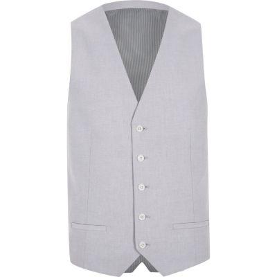River Island Mens Single-breasted Waistcoat
