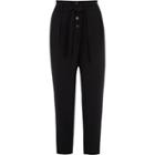 River Island Womens Button Front Tapered Peg Pants