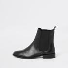 River Island Womens Faux Leather Chelsea Boots