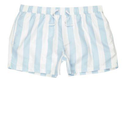 River Island Mens Stripe Swim Shorts