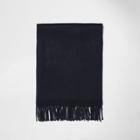 River Island Mens Brushed Tassel Scarf