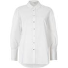 River Island Womens White Tie Sleeve Oversized Shirt