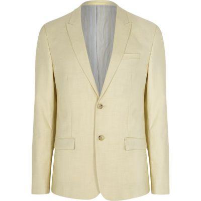 River Island Mens Stretch Skinny Suit Jacket