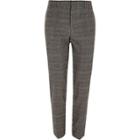 River Island Mens Check Ultra Skinny Suit Trousers