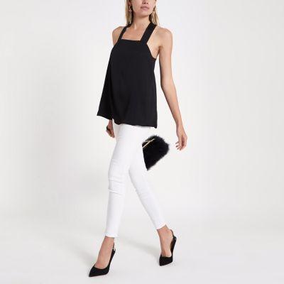 River Island Womens Tie Back Cami Top
