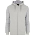 River Island Mens Roman Numeral Sleeve Hoodie