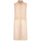 River Island Womens Light Link Longline Sleeveless Shirt