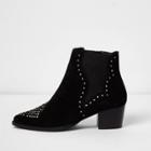 River Island Womens Studded Western Boots