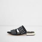 River Island Womens Faux Pearl Studded Mules