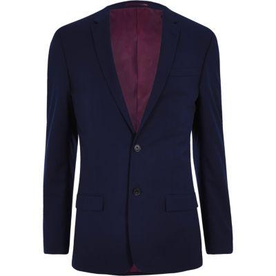 River Island Mens Slim Fit Suit Jacket