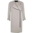 River Island Womens Zip Front Duster Coat