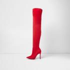 River Island Womens Pointed Over-the-knee Boots