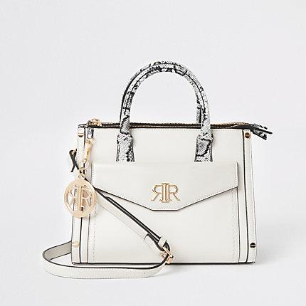 River Island Womens Pocket Front Tote Bag