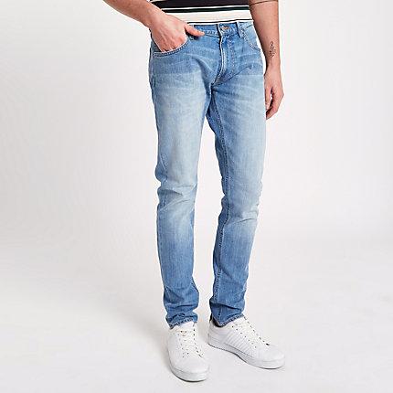River Island Mens Lee Slim Tapered Luke Jeans
