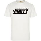 River Island Mens White 'nineteen Ninety' Crew Neck T-shirt