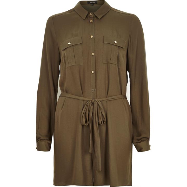 River Island Womens Smart Waist Tie Romper