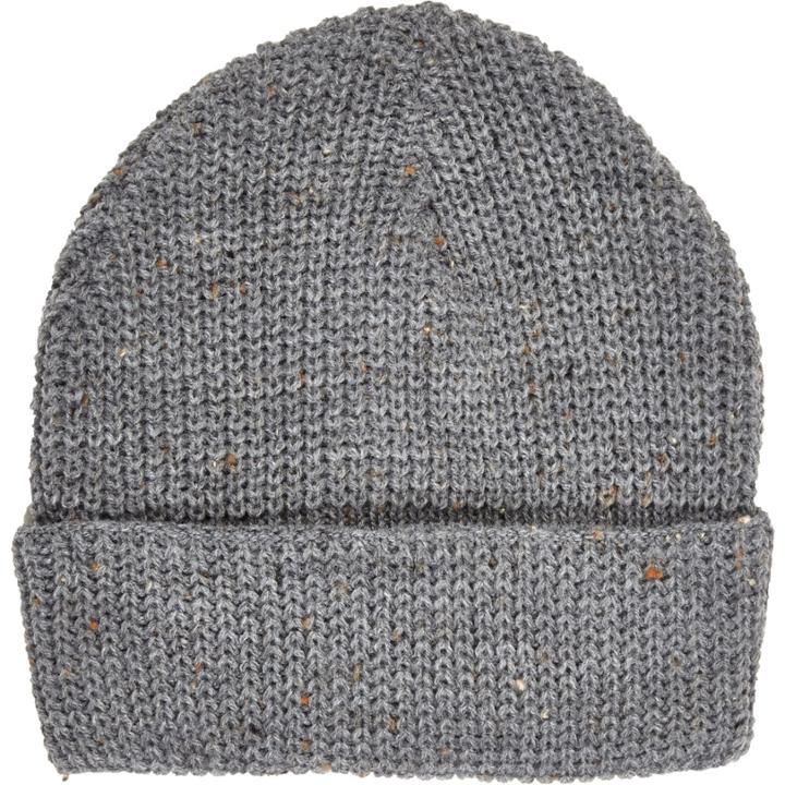 River Island Mensgrey Shallow Fit Beanie