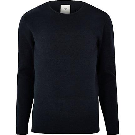 River Island Mens Minimum Crew Neck Jumper