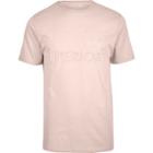 River Island Mens Slim Fit Embossed T-shirt