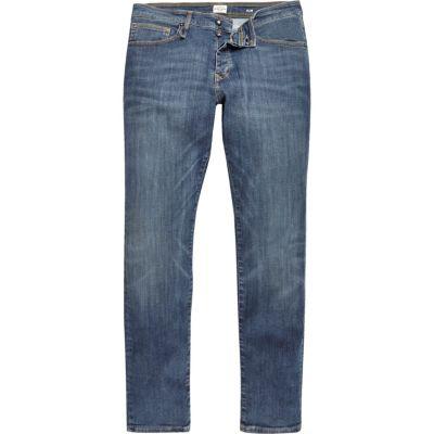 River Island Mens Wash Ri-flex Dylan Slim Fit Jeans