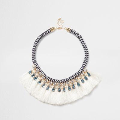 River Island Womens Statement Rope Necklace