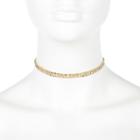 River Island Womens Gold Tone Delicate Chain Choker