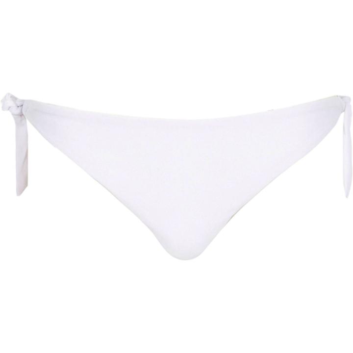 River Island Womens White Side Tie Bikini Bottoms