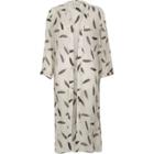 River Island Womens Feather Print Duster Coat
