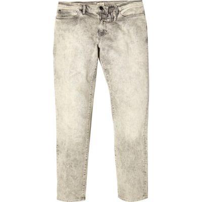 River Island Mens Mottled Dylan Slim Jeans