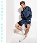 River Island Mens Tie Dye Shorts