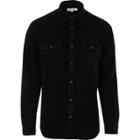 River Island Mens Corduroy Western Style Shirt