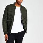 River Island Mens Utility Bomber Jacket