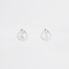 River Island Womens Cubic Zirconia Silver Plated Earrings