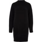 River Island Womens High Neck Knitted Jumper Dress