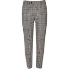 River Island Mens Big And Tall Check Smart Trousers