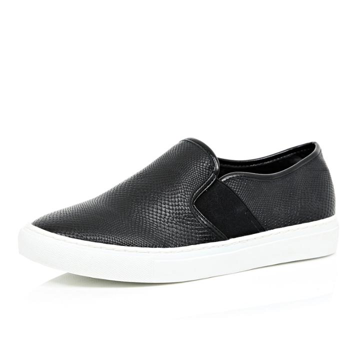 River Island Womens Slip On Plimsolls