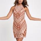 River Island Womens Embellished Bodycon Dress