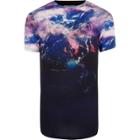 River Island Mens Scenic Fade Print Muscle Fit T-shirt